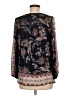 Nostalgia Black Long Sleeve Blouse Size M - photo 2