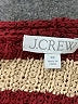 J.Crew Stripes Burgundy Pullover Sweater Size XS - photo 7