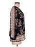Nostalgia Black Long Sleeve Blouse Size M - photo 4