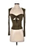 Shein Green Long Sleeve Top Size 2 - photo 1