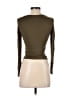 Shein Green Long Sleeve Top Size 2 - photo 2
