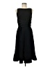 Kay Unger 100% Polyester Solid Black Cocktail Dress Size 8 - photo 1