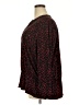 The Limited Animal Print Black Long Sleeve Blouse Size 2X - photo 5