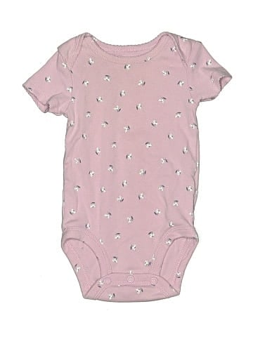 Child of Mine by Carter's Short Sleeve Onesie (view 1)