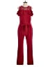 Spense Red Jumpsuit Size 12 - photo 1