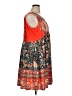 Unbranded Paisley Orange Red Casual Dress Size XL - photo 4