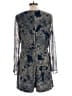 Fashion Union 100% Polyester Blue Romper Size 12 - photo 2