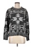 Carol Rose 100% Acrylic Print Gray Pullover Sweater Size M - photo 1