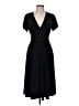 Max and Cleo Solid Black Casual Dress Size M - photo 1