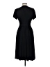 Max and Cleo Solid Black Casual Dress Size M - photo 2