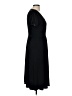 Max and Cleo Solid Black Casual Dress Size M - photo 4