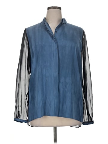 Elie Tahari 3/4 Sleeve Silk Top (view 1)