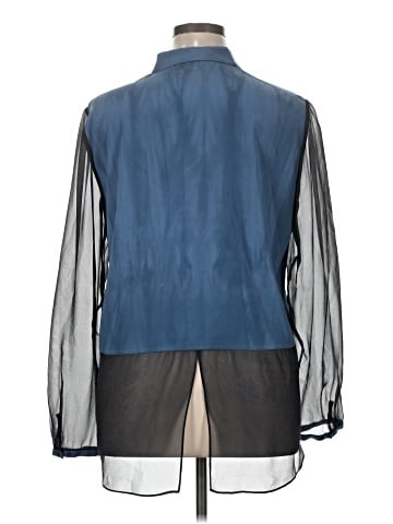 Elie Tahari 3/4 Sleeve Silk Top (view 2)