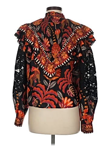 FARM Rio Long Sleeve Blouse (view 2)