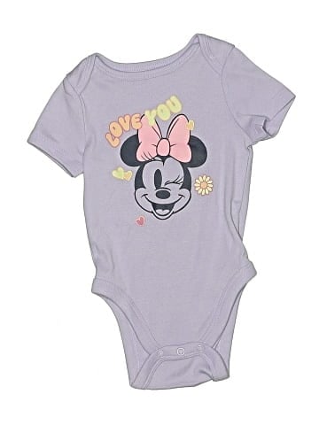 Disney x Jumping Beans Short Sleeve Onesie (view 1)