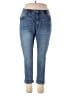 Aveology Solid Blue Jeans Size 20 - photo 1