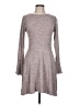 Unbranded Tweed Gray Pink Casual Dress Size L (estimated) - photo 1