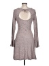 Unbranded Tweed Gray Pink Casual Dress Size L (estimated) - photo 2