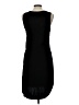 Splendid Solid Black Casual Dress Size L - photo 2
