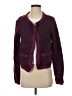 Steve Madden 100% Polyester Tweed Purple Cardigan Size S - photo 1