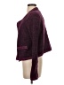 Steve Madden 100% Polyester Tweed Purple Cardigan Size S - photo 5