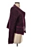 Steve Madden 100% Polyester Tweed Purple Cardigan Size S - photo 4