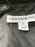 And Now This 100% Polyester Solid Black Track Jacket Size 2X - photo 6