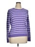 Brooks Brothers 346 100% Cotton Stripes Purple Pullover Sweater Size XL - photo 1