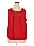 Mandy Evans Red Sleeveless Blouse Size XXL (estimated) - photo 1
