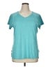 Tek Gear 100% Polyester Teal Active T-Shirt Size XL - photo 1