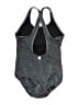 Lands' End Chevron-herringbone Gray One Piece Swimsuit Size 12 - photo 2