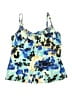 Jantzen Classics Print Blue Swimsuit Top Size 14 - photo 1