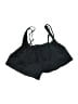 Assorted Brands Solid Black Swimsuit Top Size XL - photo 1