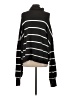 Free People Stripes Black Pullover Sweater Size S - photo 2