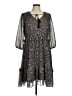 Soft Surroundings 100% Polyester Black Casual Dress Size M - photo 1