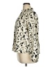 Shein Animal Print Ivory 3/4 Sleeve Blouse Size XL - photo 5