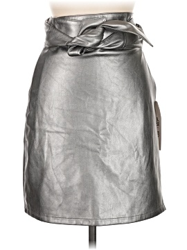 leather mini dress brown The Havana Vegan Leather Mini Dress in Timber | M main image 1