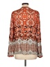 Dylan 100% Rayon Orange Long Sleeve Blouse Size L - photo 2