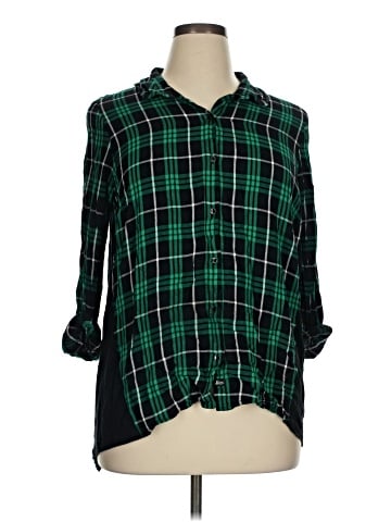 G.H. Bass & Co. 3/4 Sleeve Blouse (view 1)