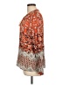 Dylan 100% Rayon Orange Long Sleeve Blouse Size L - photo 5
