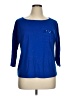 White Stag Blue 3/4 Sleeve T-Shirt Size XL - photo 1