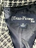 Evan Picone 100% Polyester Houndstooth Gray Blazer Size 4 (petite) - photo 6
