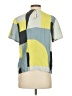 Raoul Color Block Green Short Sleeve Blouse Size XXS - photo 2