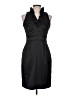 Taylor Solid Black Cocktail Dress Size 6 - photo 1