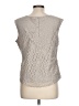 Adiva 100% Polyester Gray Sleeveless Blouse Size L - photo 2