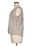 Adiva 100% Polyester Gray Sleeveless Blouse Size L - photo 5