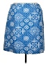Talbots Paisley Blue Casual Skirt Size 14W - photo 2