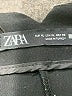 Zara Solid Black Dress Pants Size XL - photo 7