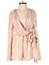 Altar'd State 100% Polyester Paisley Tan Romper Size XS - photo 1