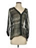 Aaron Ashe 100% Silk Gray Blouse Size XS - photo 1
